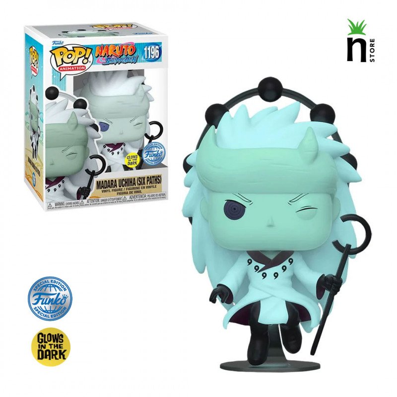 C3F6C17C-E4E1-34A3-AF98-8267AE7F42B7.jpg Funko Pop Naruto Shippuden - Madara Uchiha (sage Of Six Paths) 1196 *glows* *special Edition* - Image 1