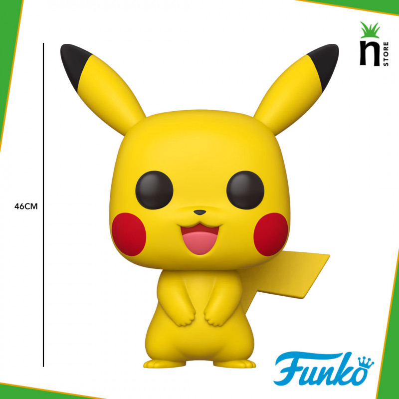 D1F68D78-4D28-3FBC-19F4-86E437E54A06.jpg Funko Pop Pokemon Super Sized 18" Pikachu 01 - Image 1