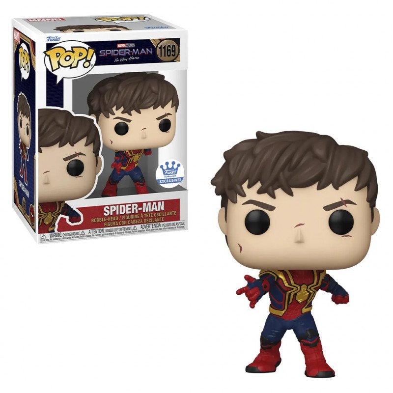 D8E326A8-0E3B-6F3C-E1A7-3AD5A5254438.jpg Funko Pop Marvel Spider-man No Way Home Exclusive - Unmasked Spider-man 1169 - Image 1