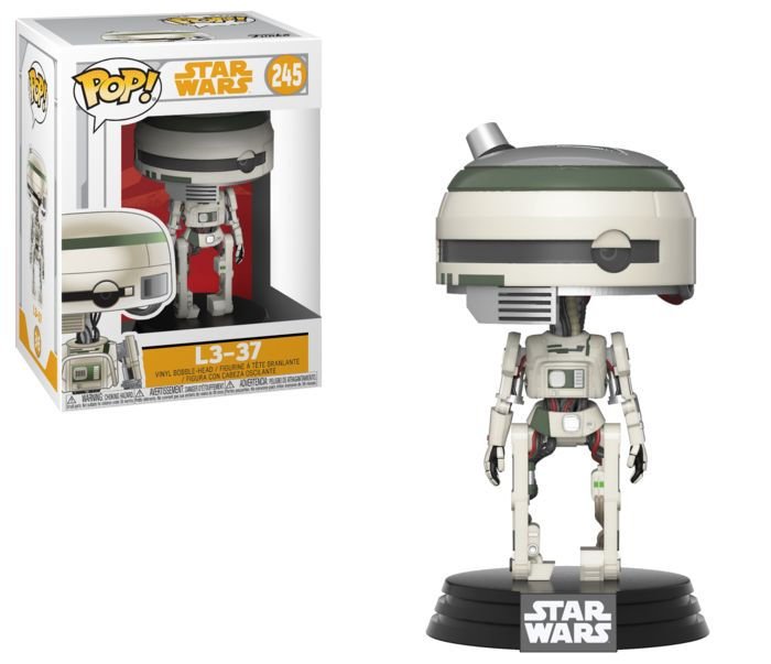 D9B64A3C-8F75-E6B8-65C6-ABC616443680.jpg Funko Pop-star Wars Solo Movie L3-37 245 - Image 1