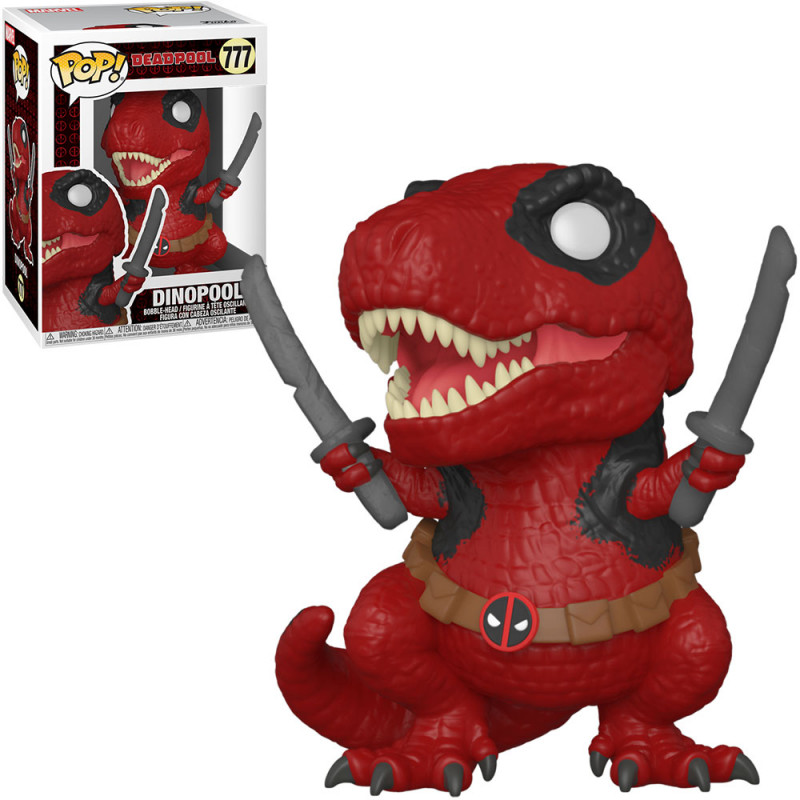 DED6D3FB-4022-E4D0-A373-D331AD9F4058.jpg Funko Pop Marvel Deadpool - Dinopool 777 - Image 1