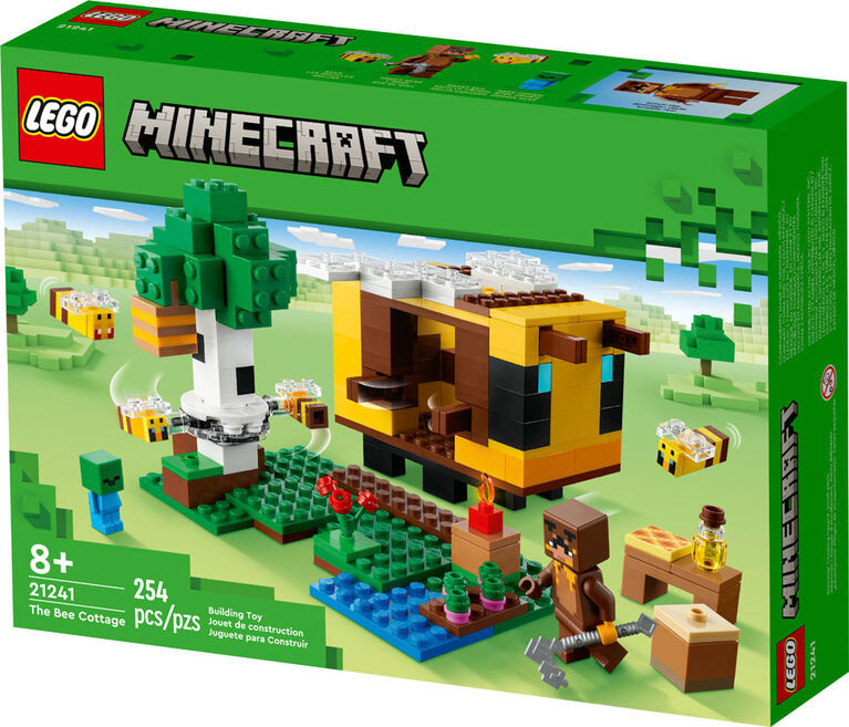 E0BAA80D-B1D9-5C61-66AF-47D7D7559834.jpg Lego Minecraft La CabaÑa Abeja 254pcs - Image 1