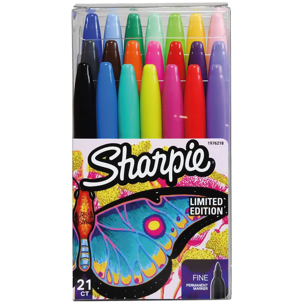 E139834B-91D4-C8C2-3070-C821E7F7E1F3.jpg Sharpie Marcador Fino X 21 Edicion Limitada - Image 1