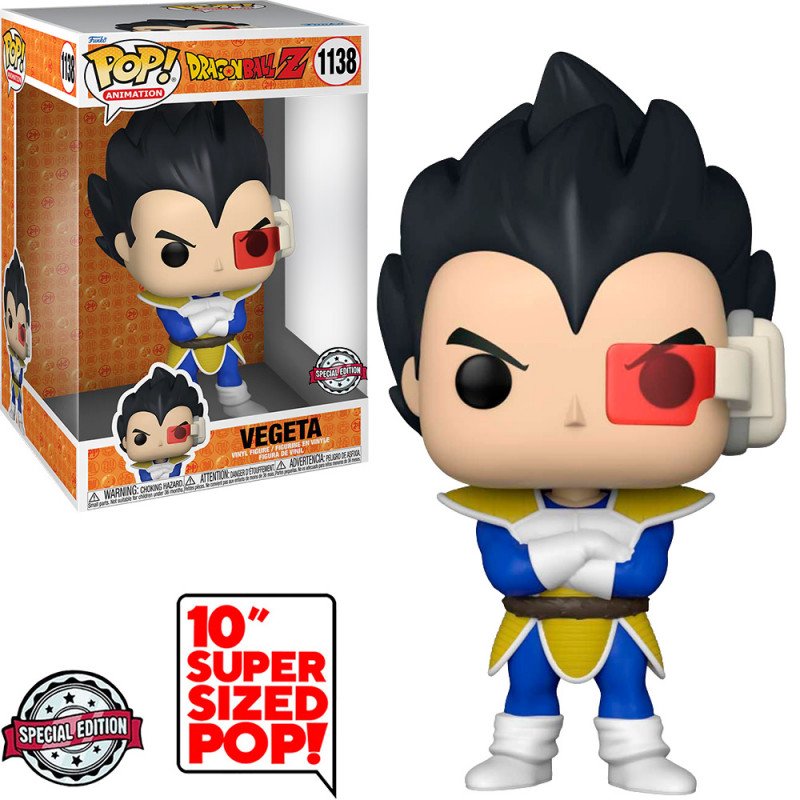 E60F0B25-D5A8-DD90-E02E-9ED20DC21308.jpg Funko Pop Dragon Ball Z *super Sized 10* : Vegeta 1138 *special Edition* - Image 1