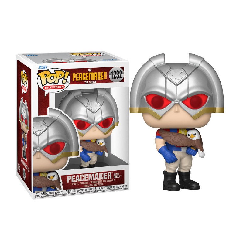 E70A126A-B63C-4B91-F49C-0F5344370B82.jpg Funko Pop Dc Peacemaker The Series: Peacemaker W/ Eagly 1232 - Image 1