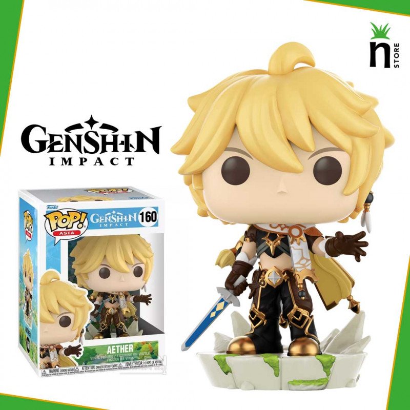 E8CD389D-50FB-4DF9-2D5F-B6F7373B0C32.jpg Funko Pop Genshin Impact : Aether 160 - Image 1