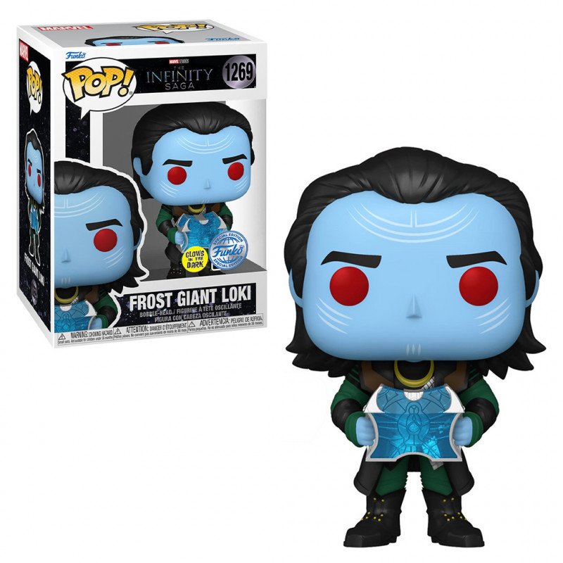 E8F36CC7-FD9C-54AD-8FAA-8C7C1EA1302E.jpg Funko Pop Marvel Infinity Saga - Frost Giant Loki *specialedition* *glows* - Image 1