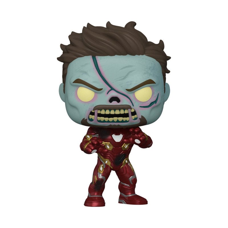 E98C0683-8ABE-3BD1-E47C-1FD35893B89C.jpg Funko Pop Marvel Studios What If...? - Zombie Iron Man 944 - Image 1