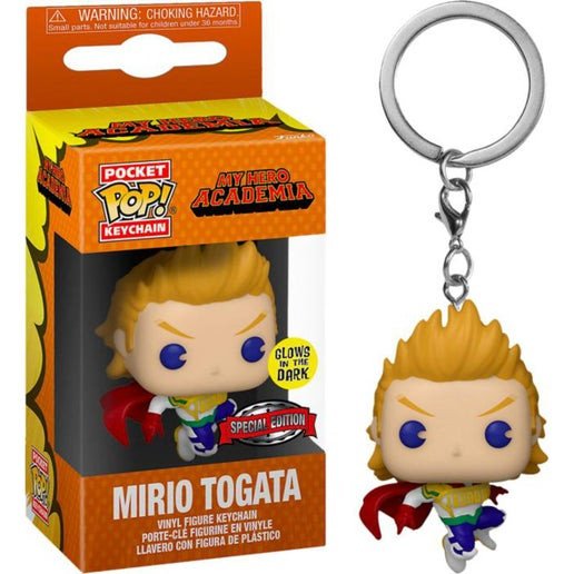 F2567457-DCAF-E5CD-3379-919194CBC909.jpg Funko Keychain My Hero Academia Mirio Togata *glows* *special Edition* - Image 1