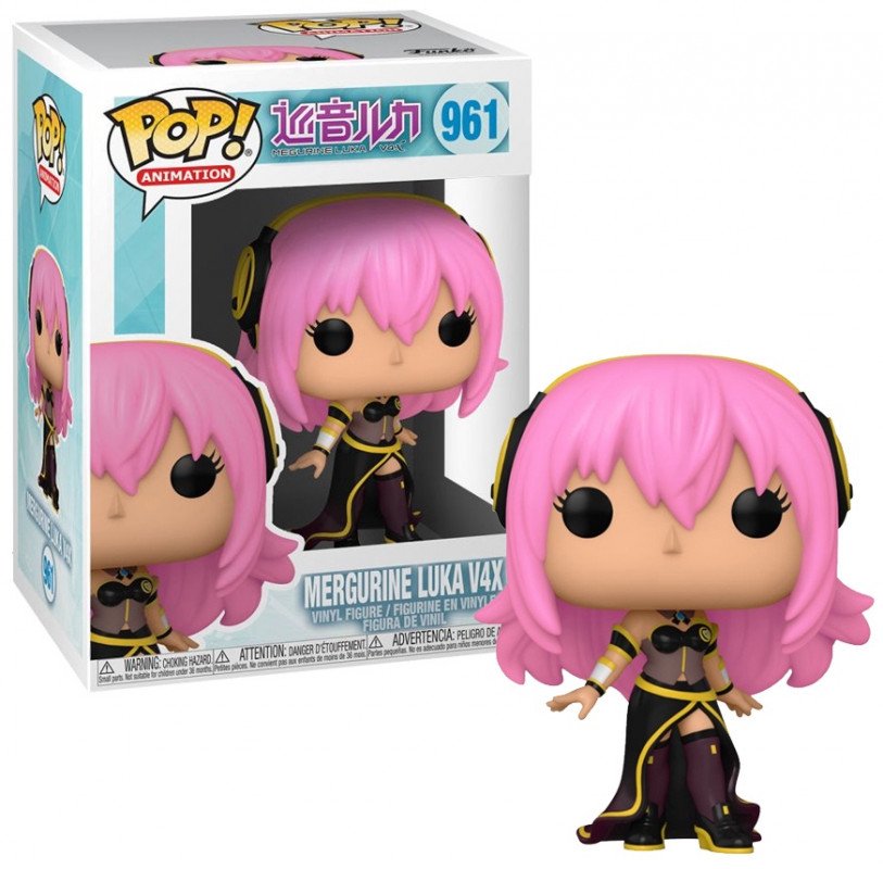 F43277D9-F51F-AEC1-851B-512C5A691D35.jpg Funko Pop Vocaloid Mergurine Luka V4x 961 - Image 1