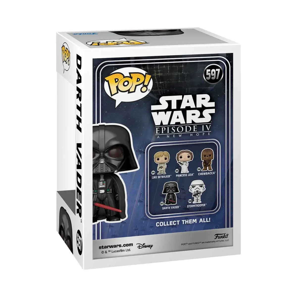 Funko Pop! Star Wars Episode IV – Darth Vader #597 - Image 3