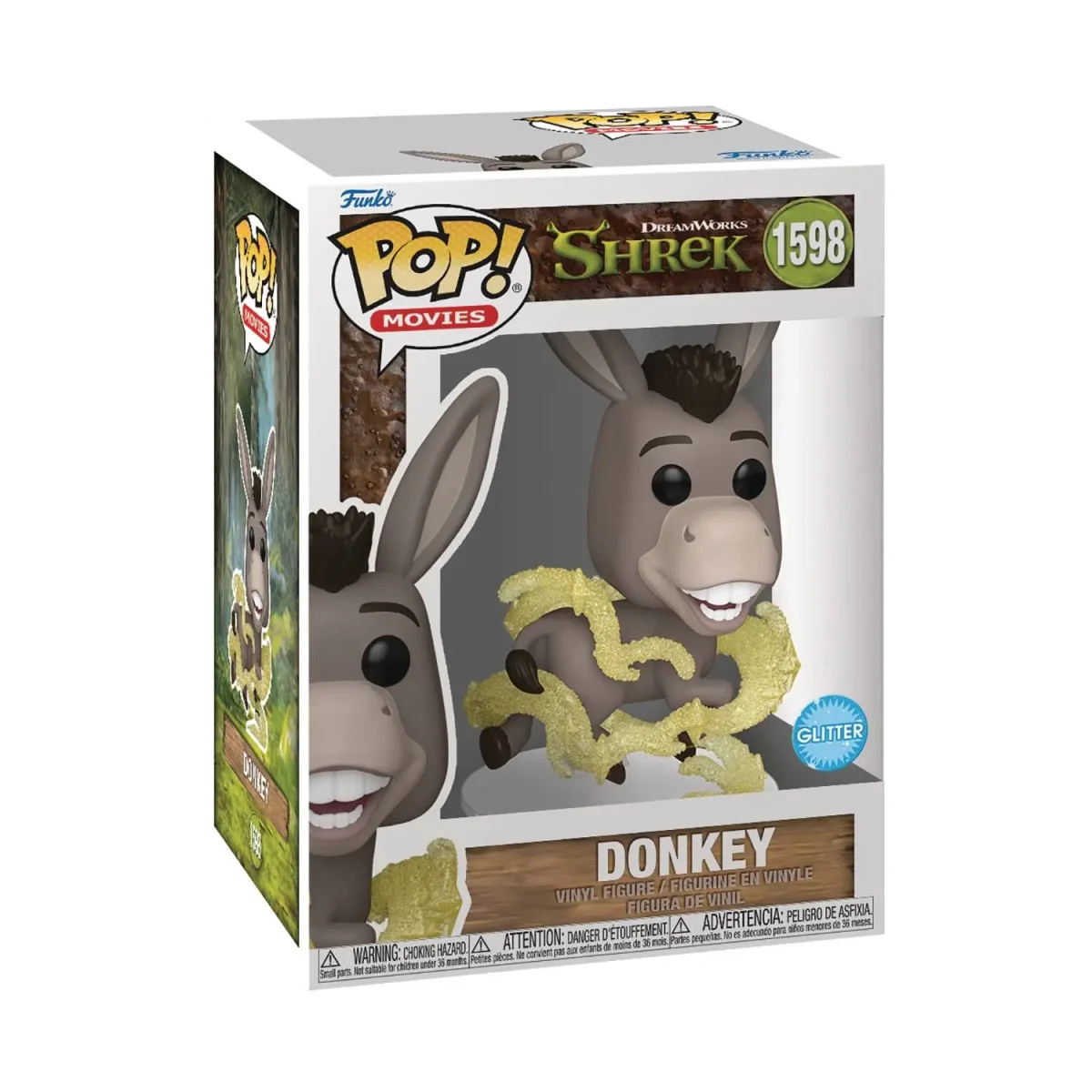 Funko Pop Shrek - Donkey 1598 *Glitter* - Image 3