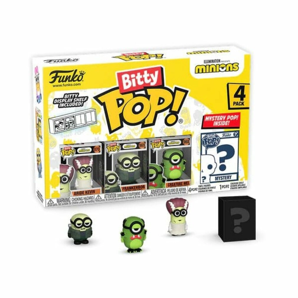 cb8b2944-b7c3-4598-bf63-b7e111b5b37e Funko Bitty Pop - Minions Frankenbob 4Pack - Image 1