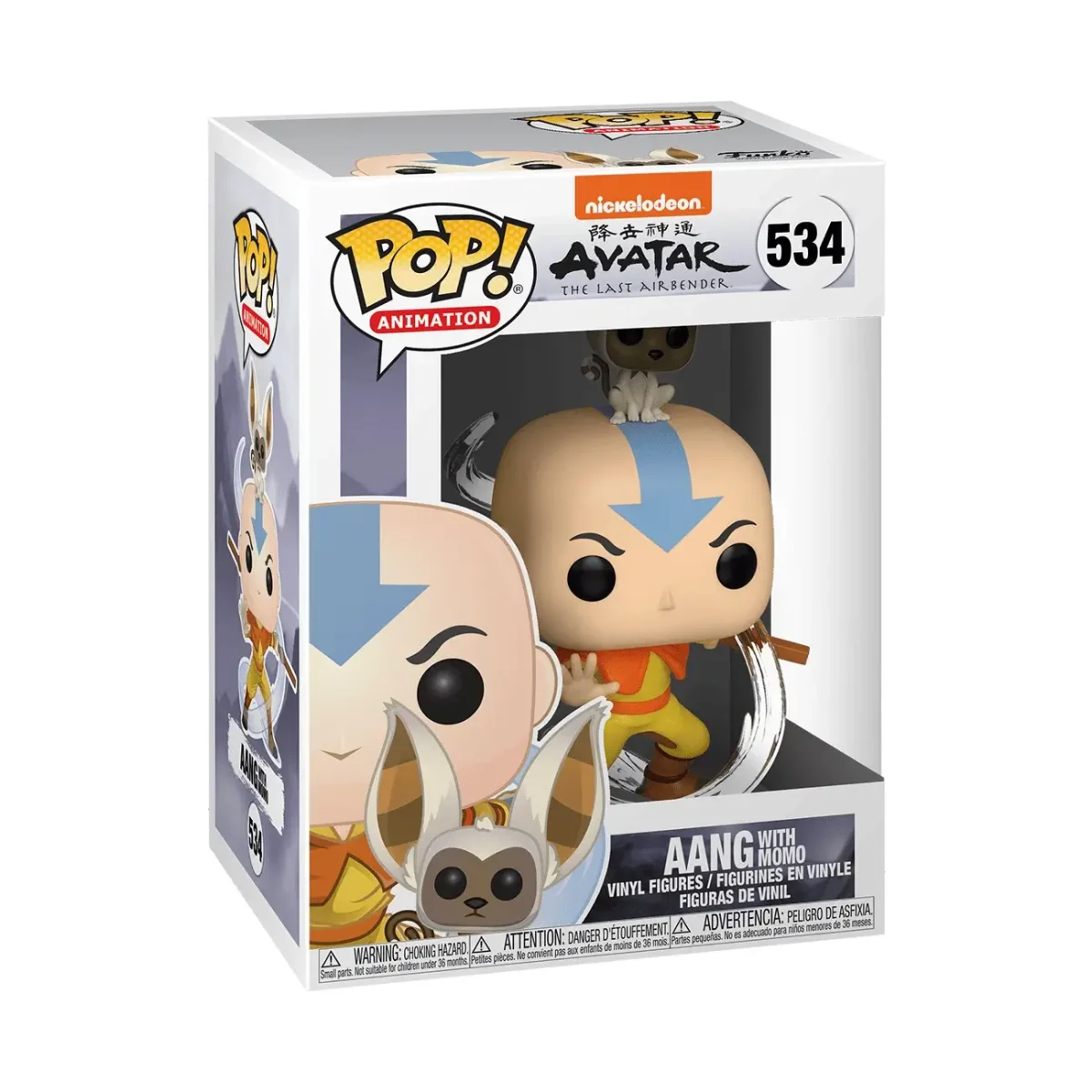 Avatar The Last Airbender - Aang With Momo 534 - Image 3
