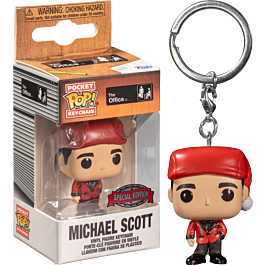 fun57948-the-office-michael-scott-as-santa-pocket-pop-vinyl-keychain-popcultcha-01 Funko Pop Keychain The Office - Michael Scott - Image 1