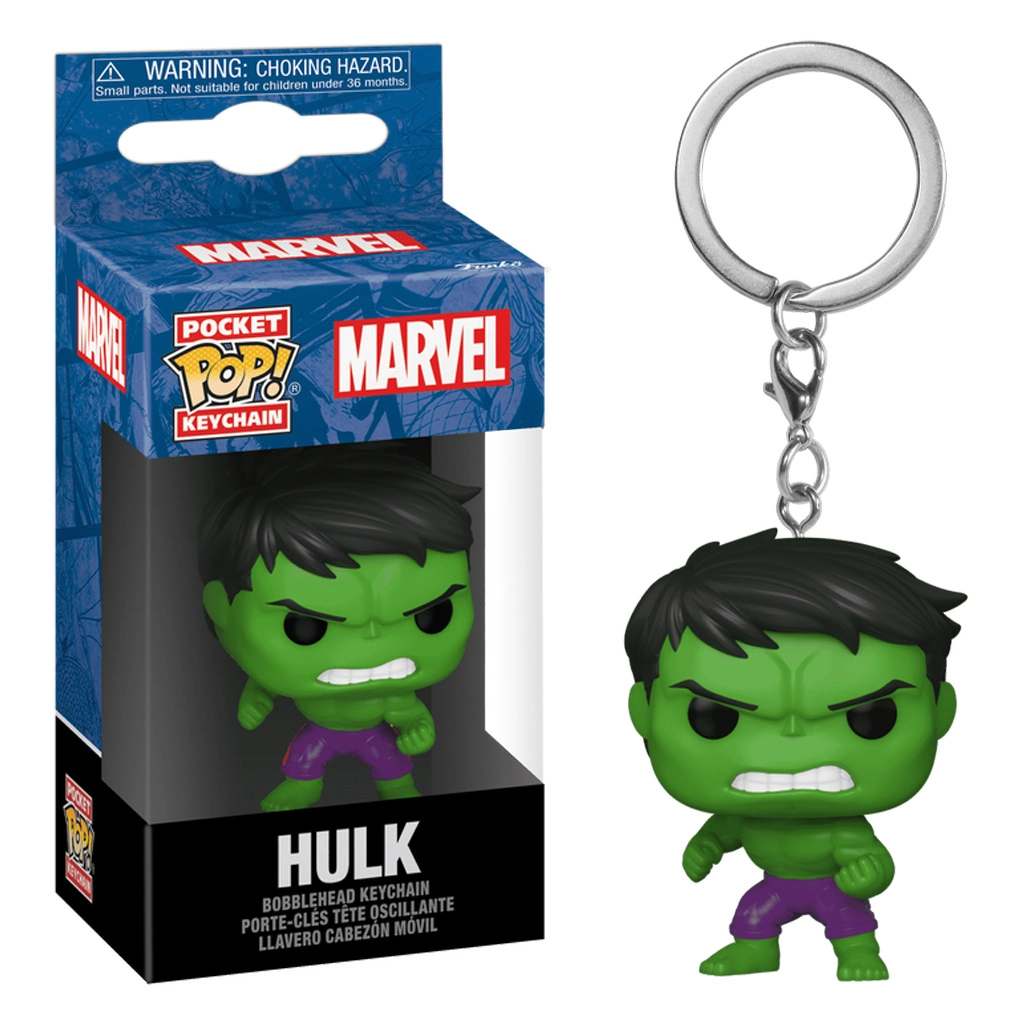 054b10aa-8153-472e-a701-a731d04036c9 Pop Keychain Marvel - Hulk - Image 1
