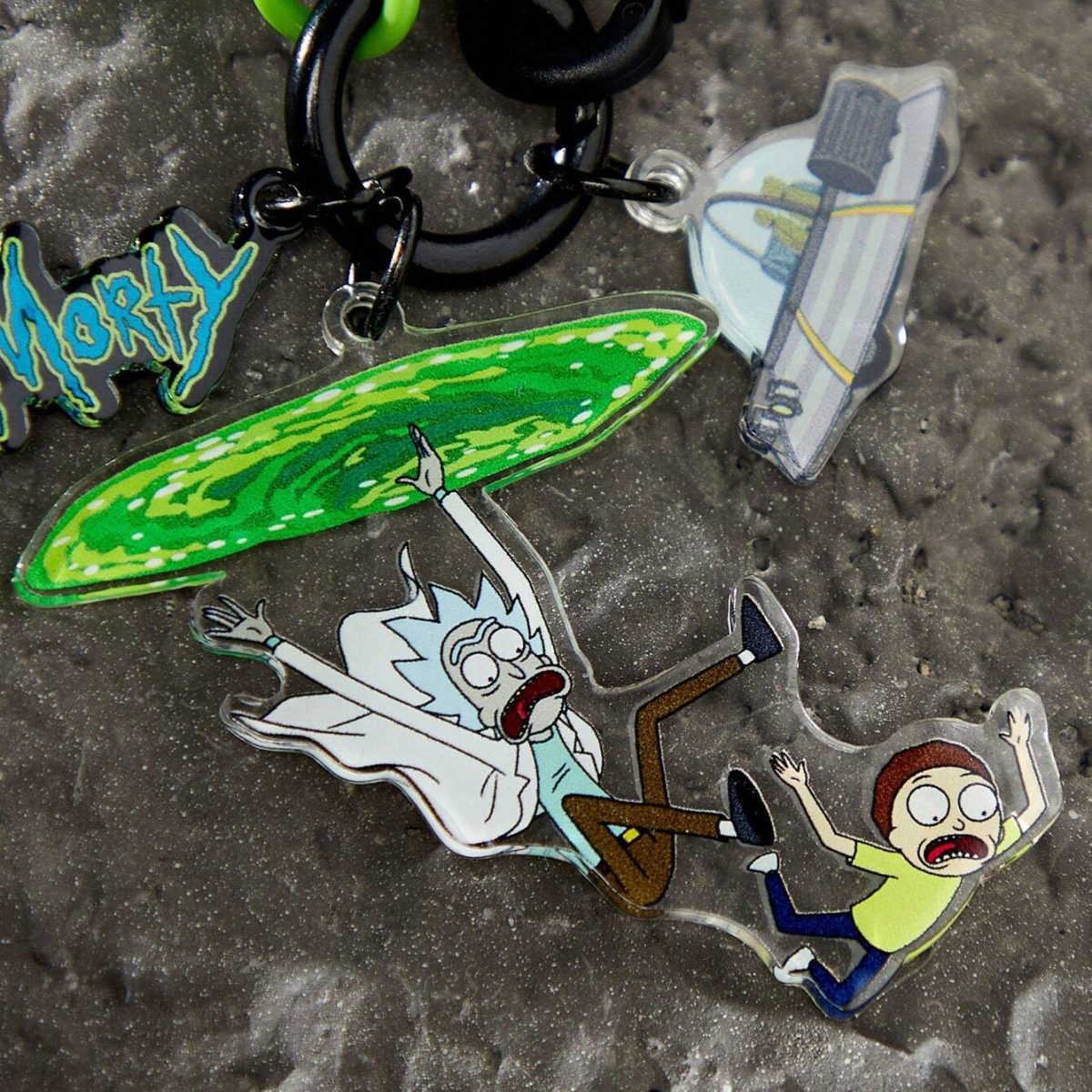 Llavero Rick And Morty Con Colgantes - Image 2