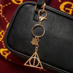 Llavero Harry Potter - Reliquias De La Muerte Con Piedras