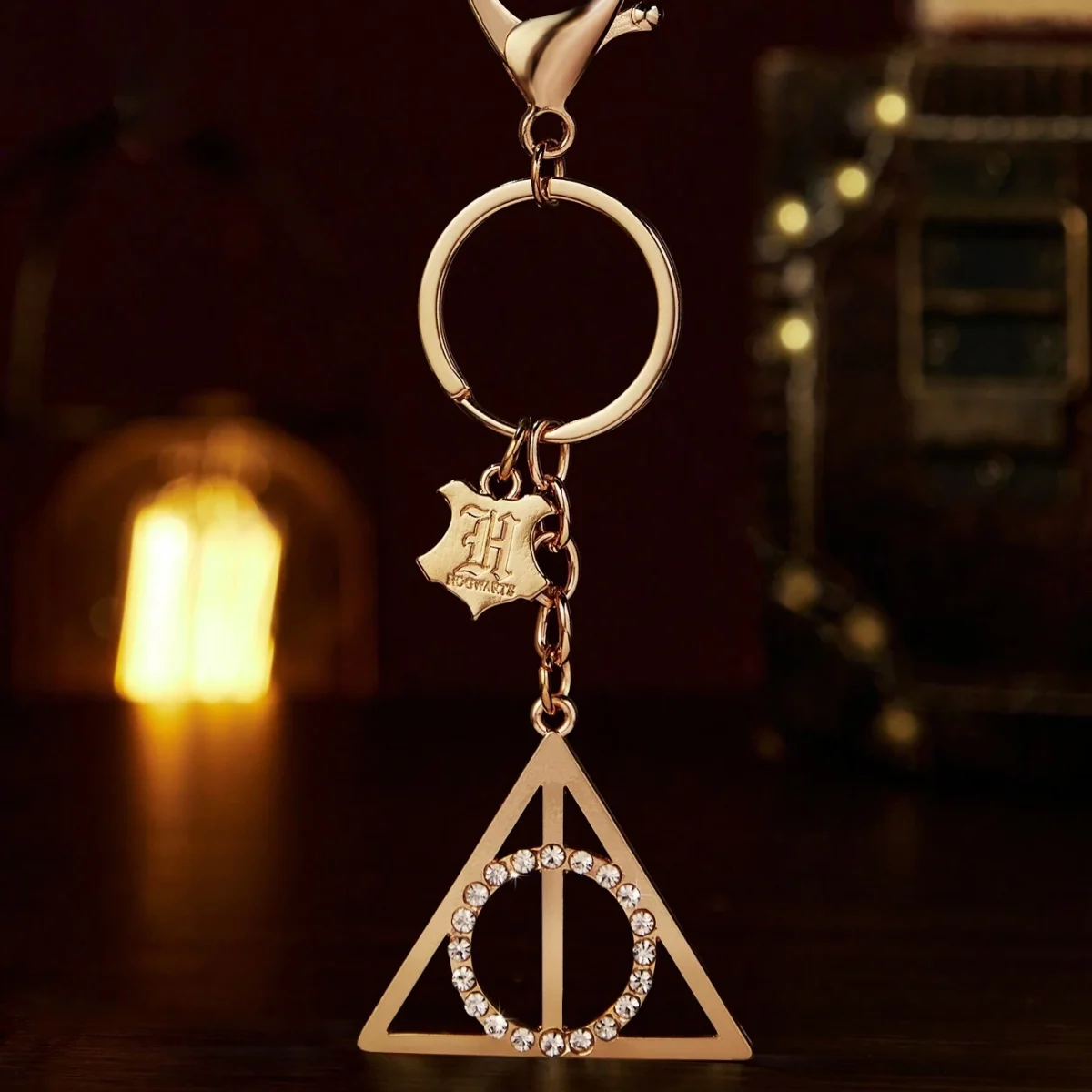 Llavero Harry Potter - Reliquias De La Muerte Con Piedras - Image 2