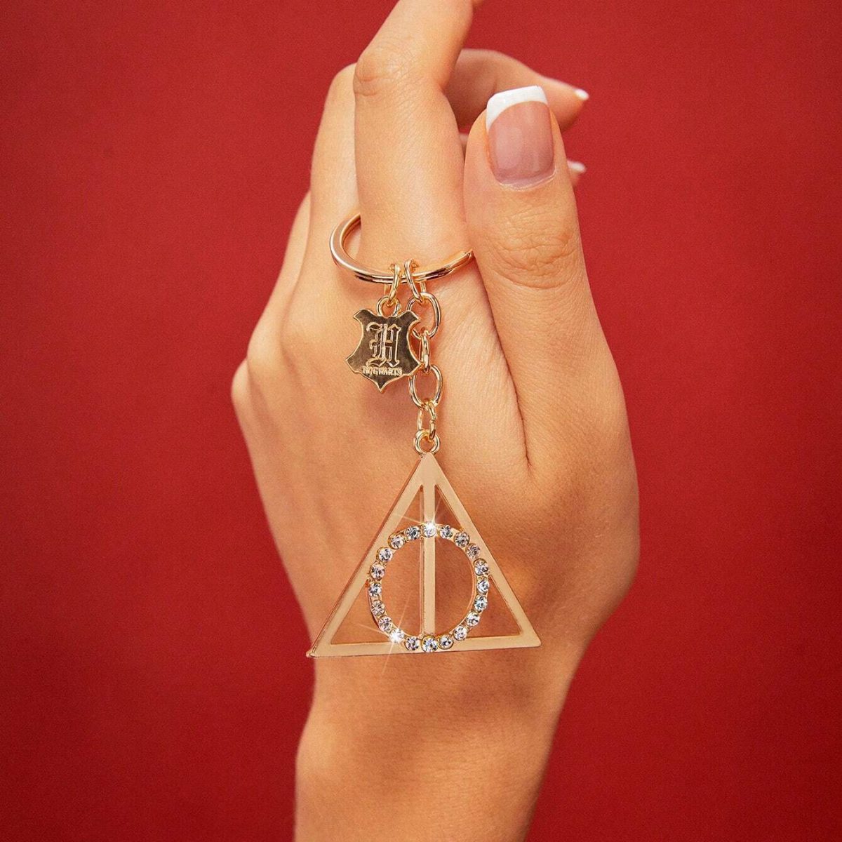 Llavero Harry Potter - Reliquias De La Muerte Con Piedras - Image 3