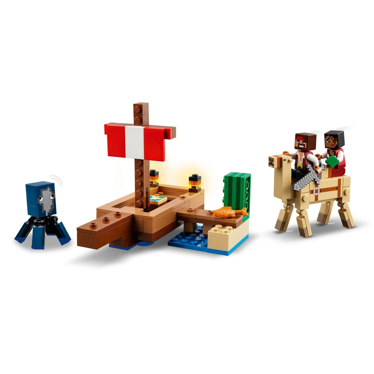 Lego Minecraft El Viaje En El Barco Pirata - Image 3