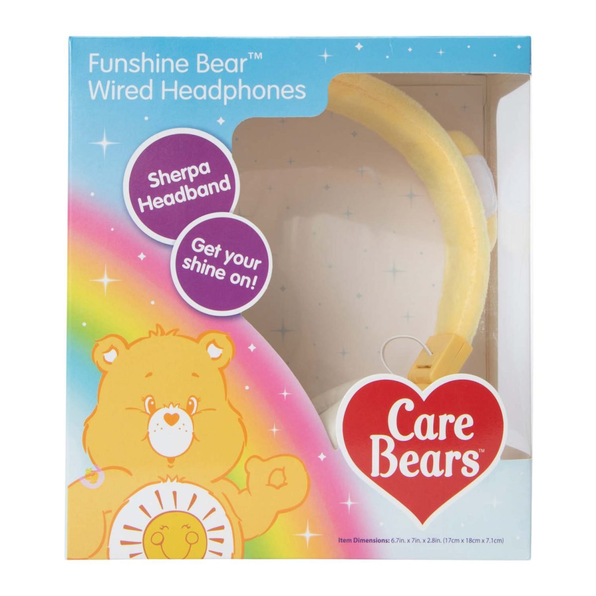 Auricular Felpudo Ositos Cariñositos - Funshine Bear - Imagen 2