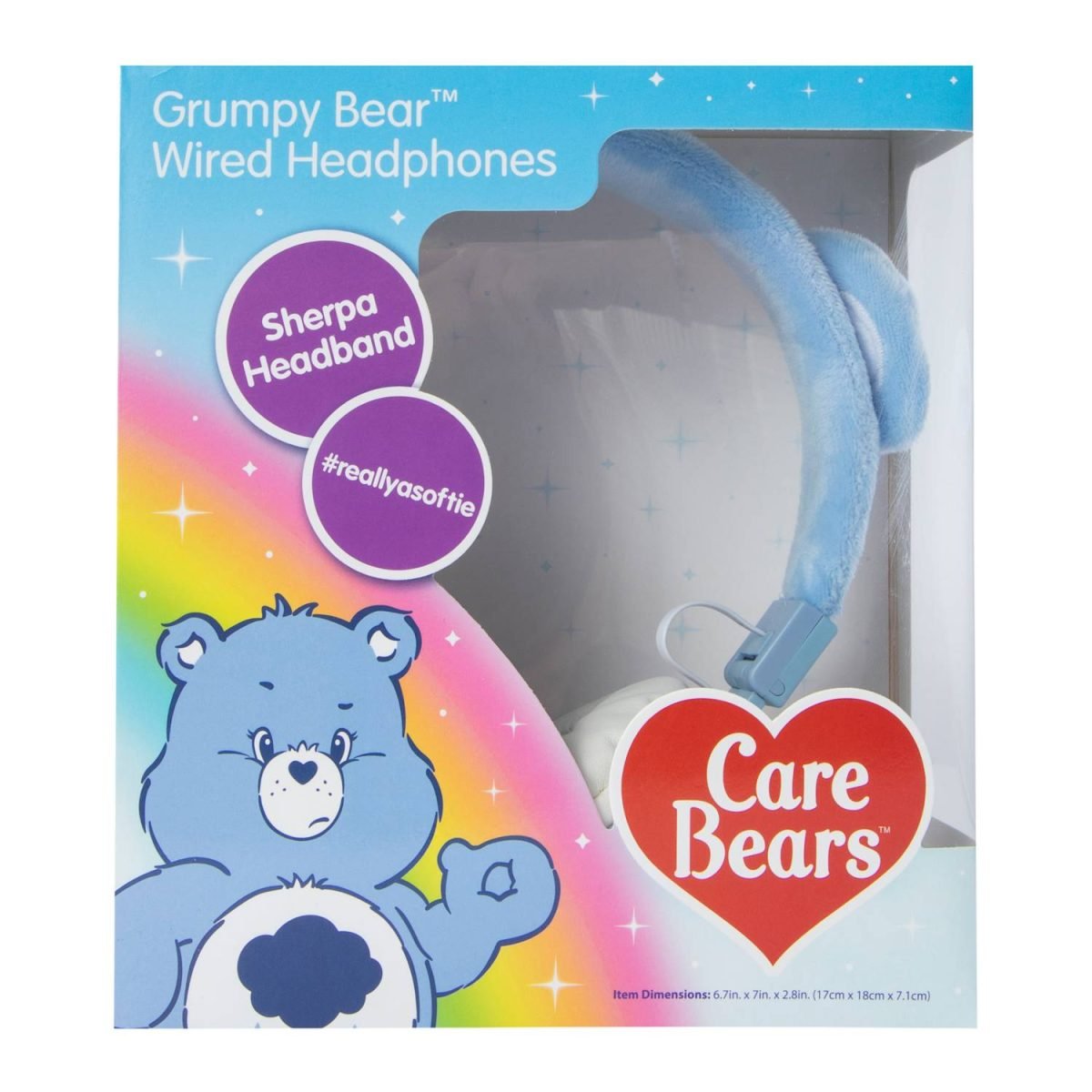 Auricular Felpudo Ositos Cariñositos - Grumpy Bear - Imagen 2
