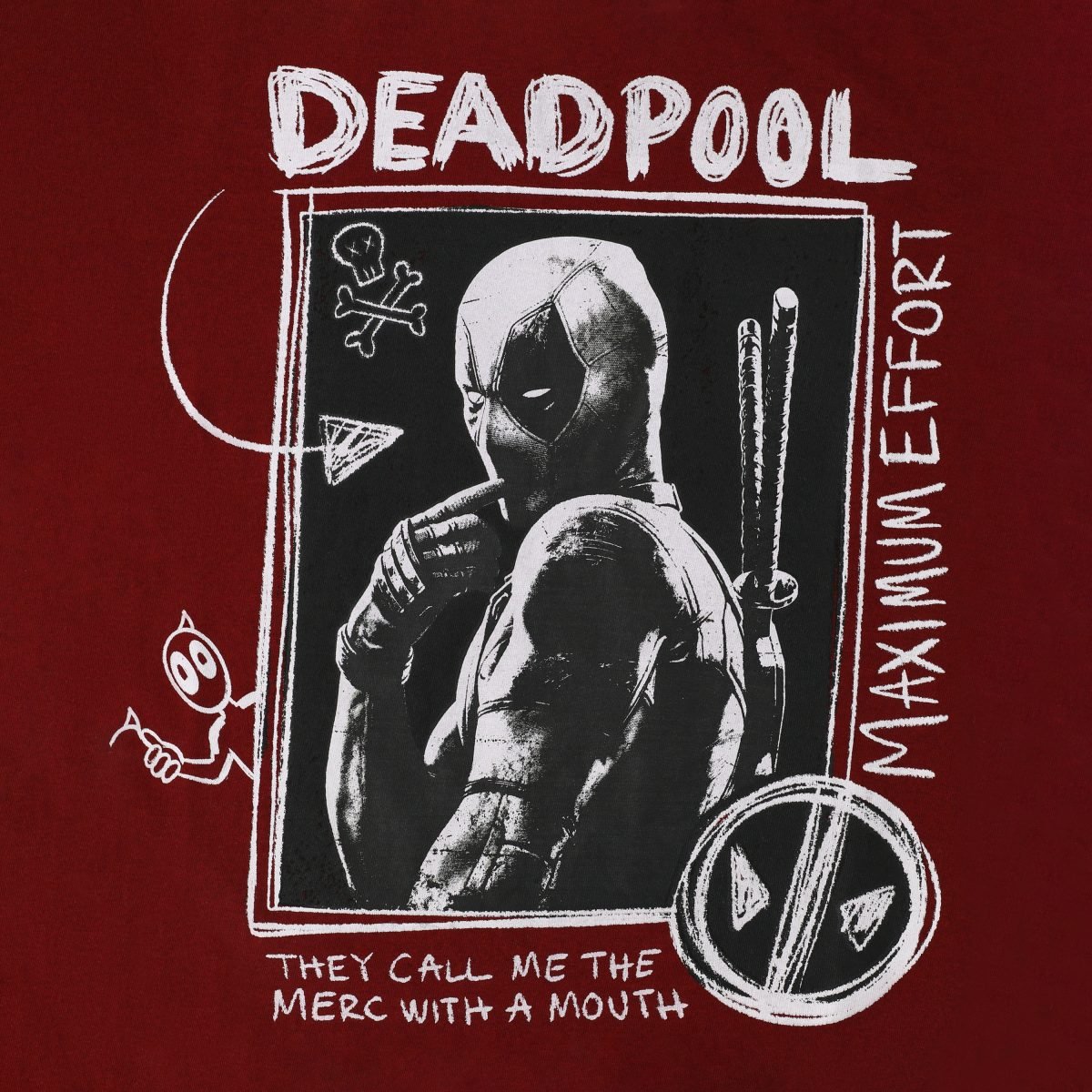 Remera Marvel -  Deadpool Maximum Effort - Image 2