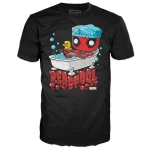 Funko Tees Marvel Deadpool Bubble Bath