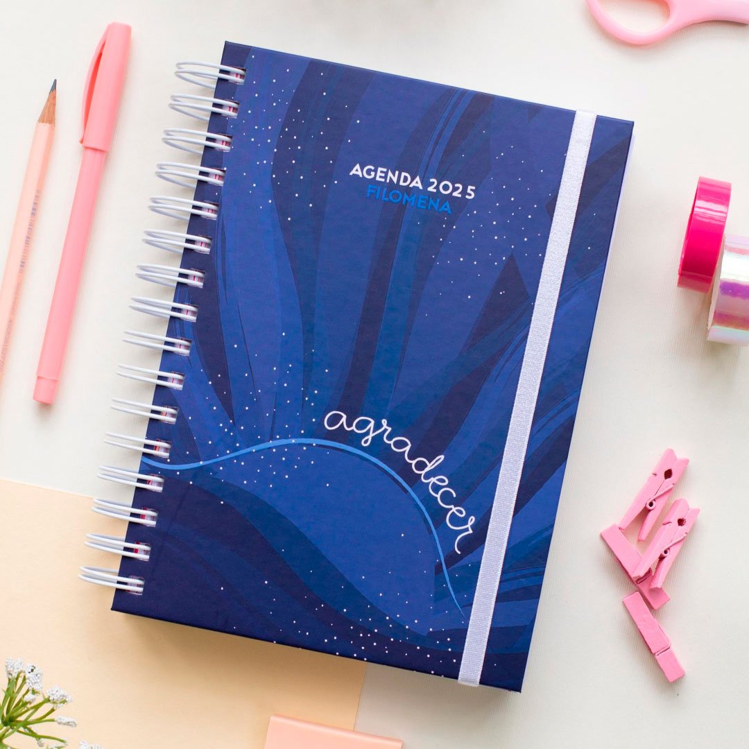 agradecerfilodiaria2025 Agenda Diaria 2025 Agradecer - Filomena - Image 1