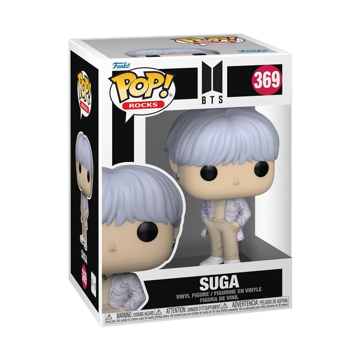 Funko Pop Rocks Bts S4 - Suga 369 - Image 3