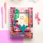 Agenda Clasica 2025 Chica En La Ventana - Filomena