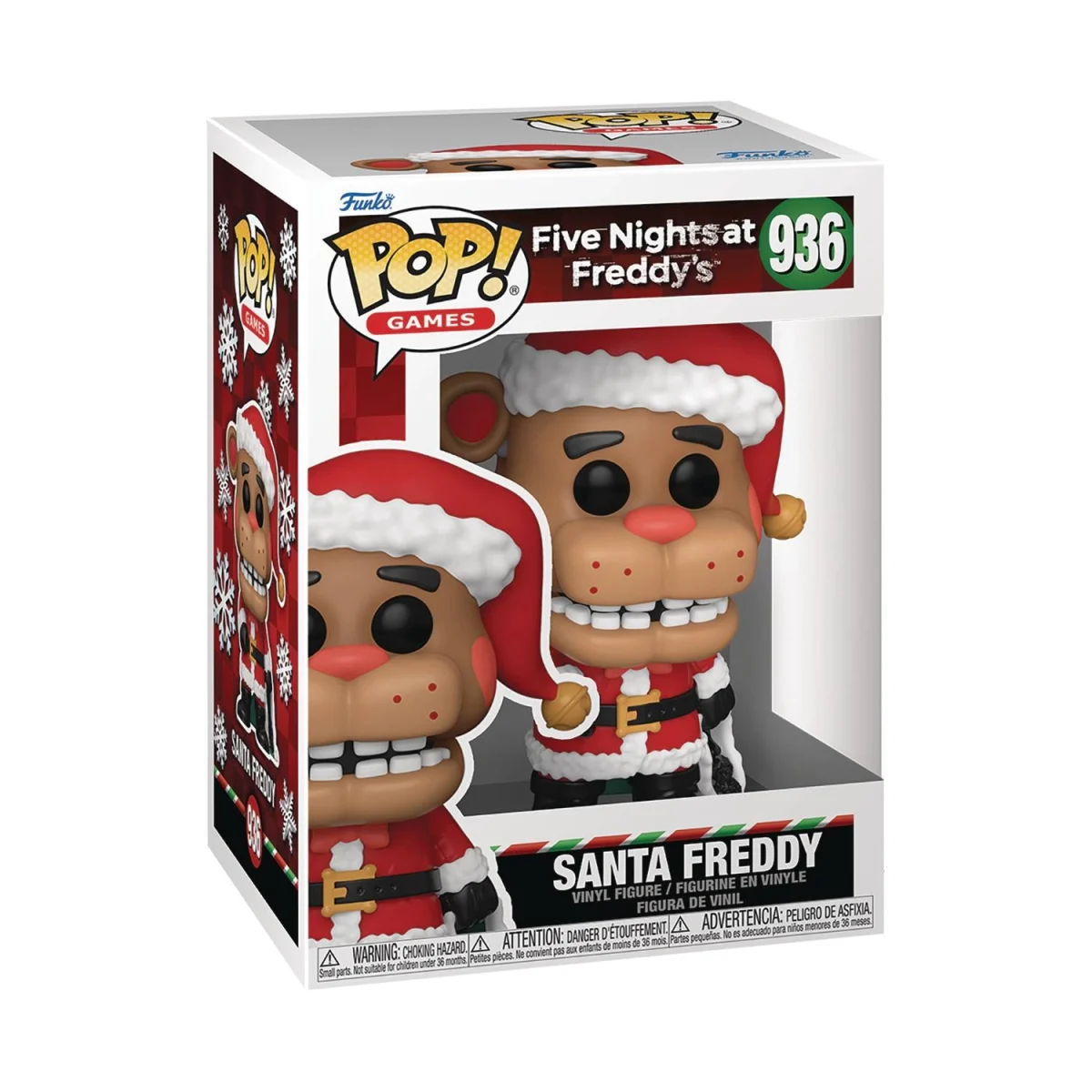 Funko POP five nights at freddys holiday – santa freddy 936 - Image 3