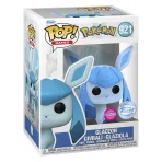 Funko Pop Games Pokemon - Glaceon 921 *special Edition* *flocked* - Image 3