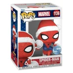 Funko Pop Marvel Holiday - Spider-man In Hat 1136 *special Edition* - Image 3
