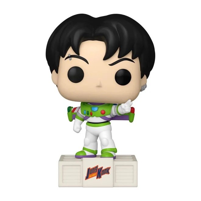 img_4868 Funko Pop Rocks Toy Story X Bts - Jung Kook As Buzz 435 - Image 1