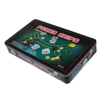 Set De Poker 300 Pcs Caja Metal - Imagen 4