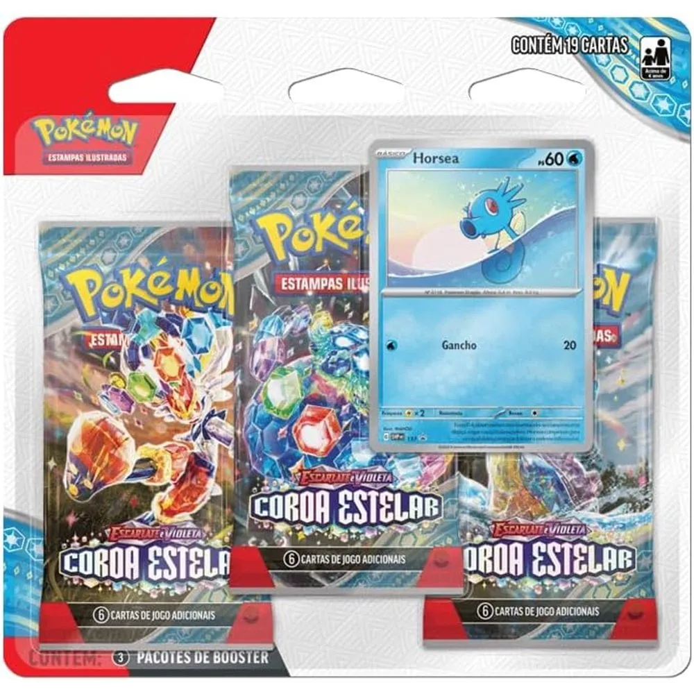 352c0d05-d397-43a9-a781-4b519af158f8 Cartas Pokémon Tcg Ev7 Blister Triple Coroa - Image 1