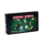 Set De Poker 300 Pcs Caja Metal - Imagen 6