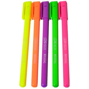 ROLLER GEL SILKY NEON X5 MOOVING