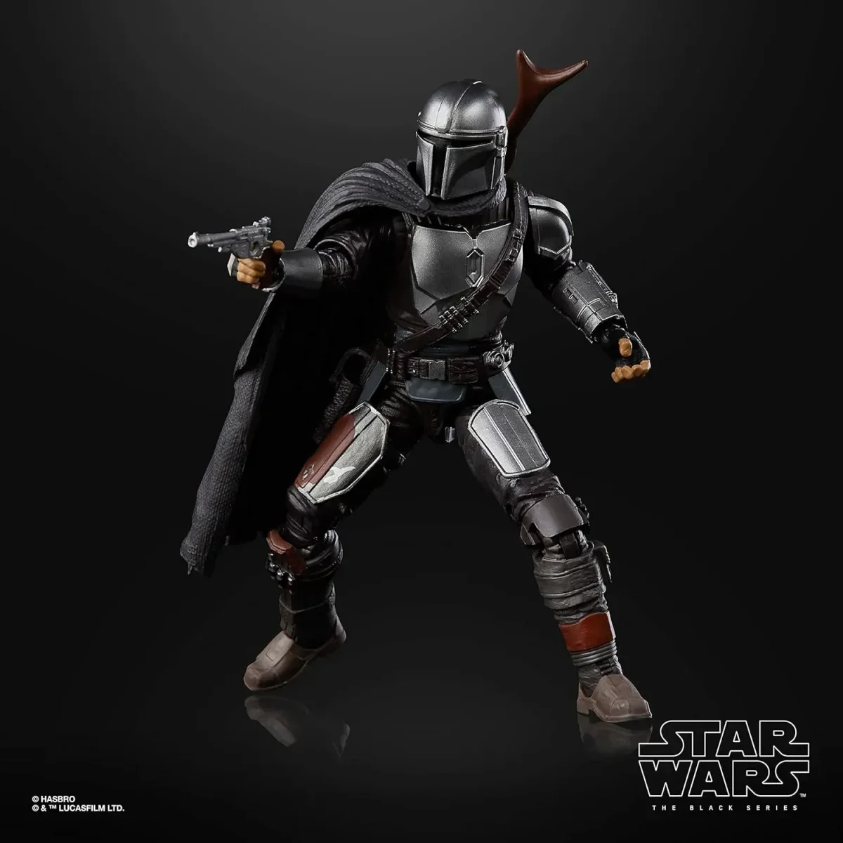 Star wars The Black Series The Mandalorian (beskar armor) 6-inch figure by Hasbro - Imagen 4