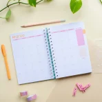 Combo Agenda Semanal 2025 Lavanda + Estuche Beige - Filomena - Imagen 3