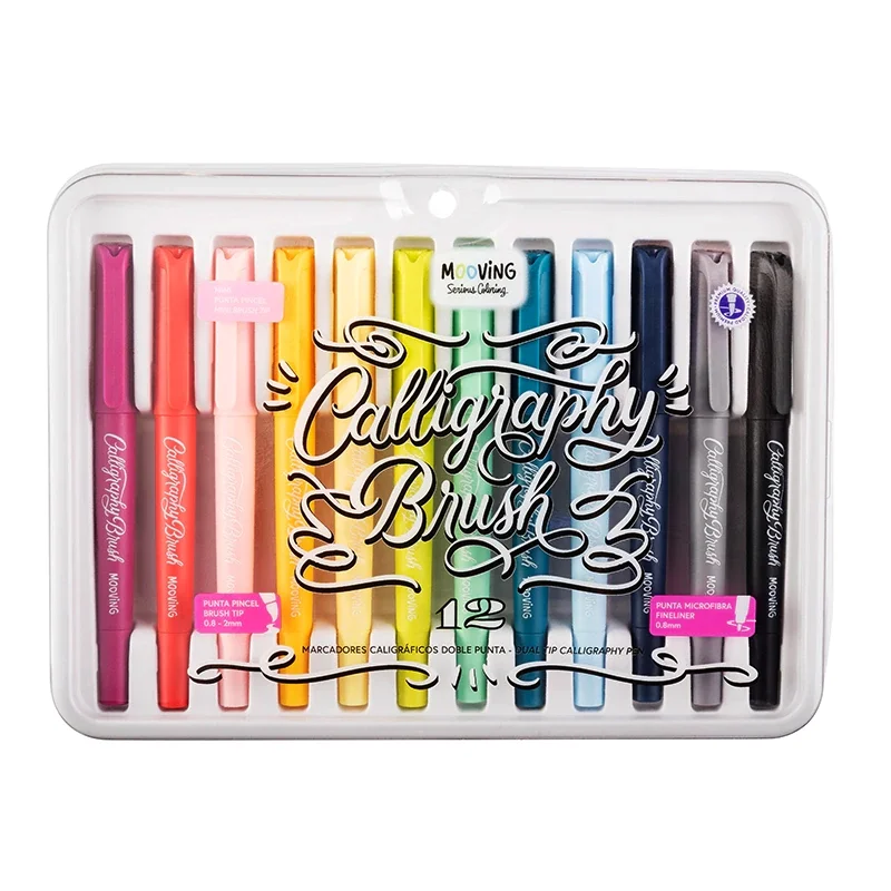 BRUSH PEN CALIGRAFICO DOBLE PUNTA BRUSH PEN CALIGRAFICO DOBLE PUNTA