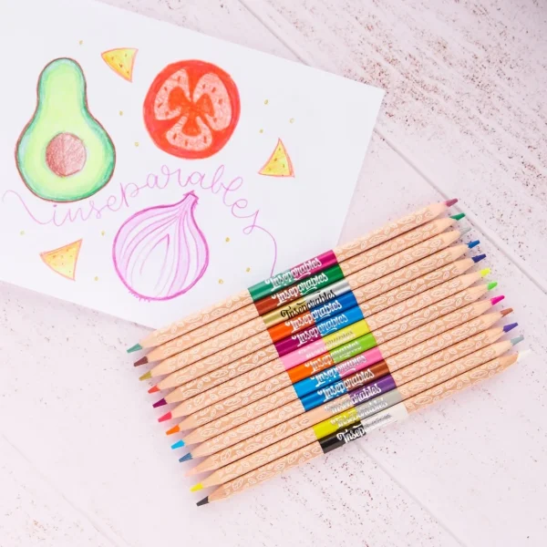 LAPICES BICOLORES X12 MOOVING