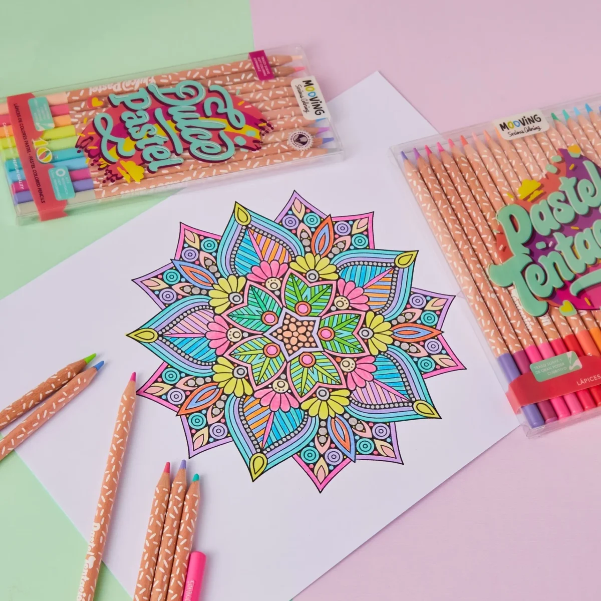 LAPICES PASTELES X10 MOOVING