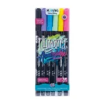 MARCADORES DOBLE PUNTA ACUARELABLES X6