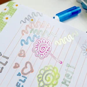 MARCADORES OUTLINER METALLIC X6 MOOVING