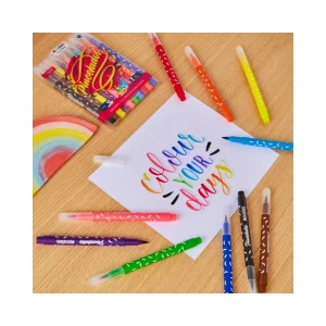 MARCADORES PUNTA PINCEL X10