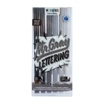 MARCADORES DOBLE PUNTA CROMA GRISES X6 - MOOVING