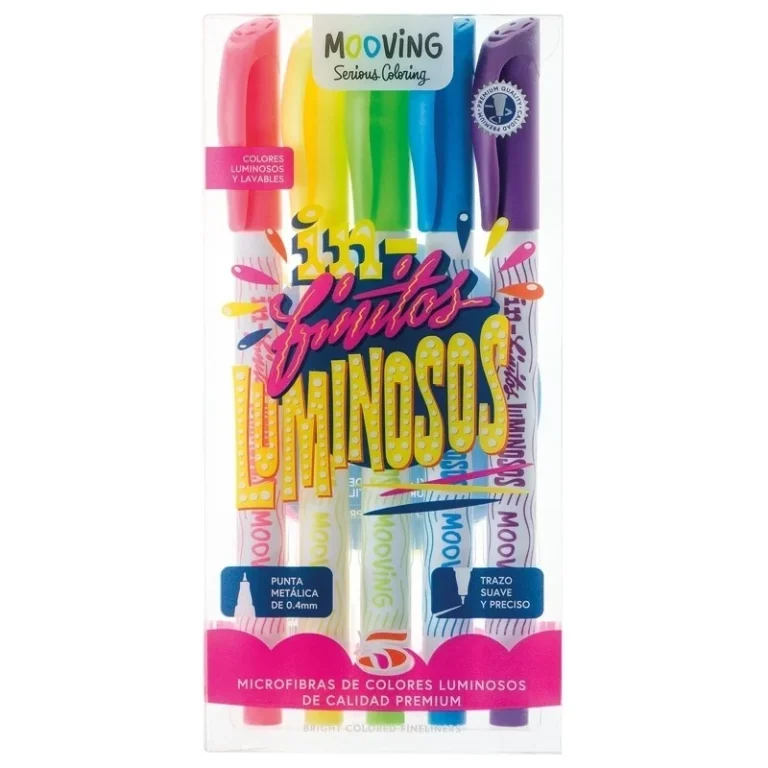 MICROFIBRAS LUMINOSAS NEON X5 MOOVING